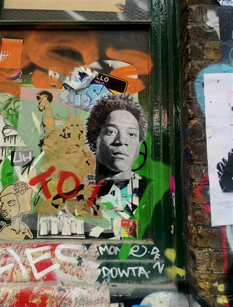 Me Bes Jean Michel Basquiat Samo Is Alive Shoreditch