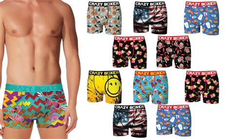 Crazy Boxer Set Of 10 Boxers Groupon