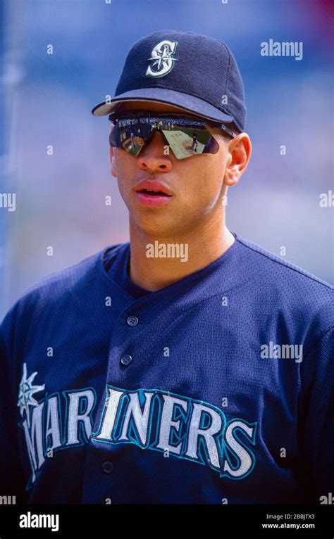 Alex Rodriguez Of The Seattle Mariners Stock Photo Alamy