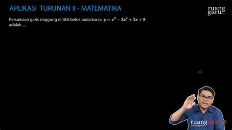 Video Belajar Latihan Soal Turunan Fungsi Aljabar Matematika Wajib