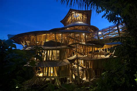 Dramatic Bamboo House In Bali