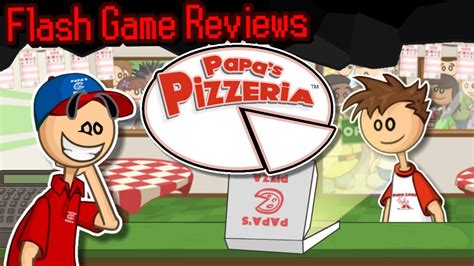Papa S Pizzeria Flash Game Review Youtube