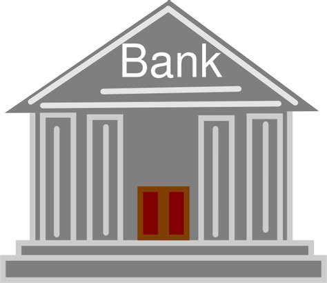 Money transfer, bank account, credit card payment cash back minimal vector illustration. Bank Icon Clip Art at Clker.com - vector clip art online ...