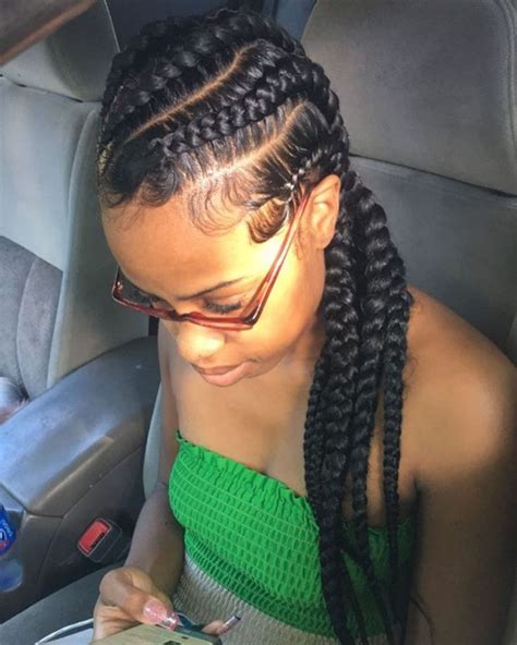 70 best black braided hairstyles that turn heads in 2023 braids for black hair big cornrow