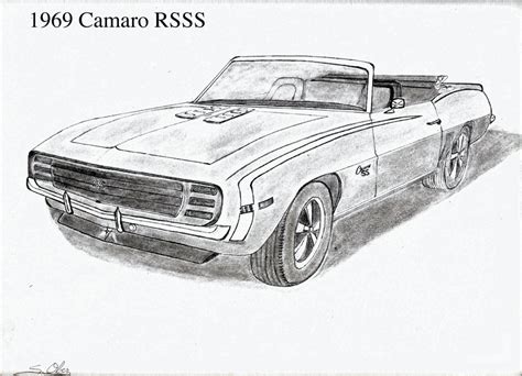 69 Camaro Sketch At Explore Collection Of 69