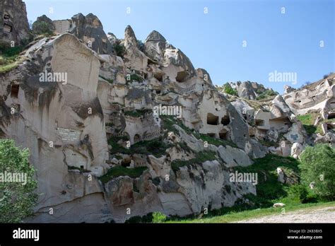 Göreme National Park Kaymakli Underground City Derinkuyu Turkey Stock