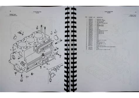 Allis Chalmers 6140 Tractor Parts Manual Catalog Ebay