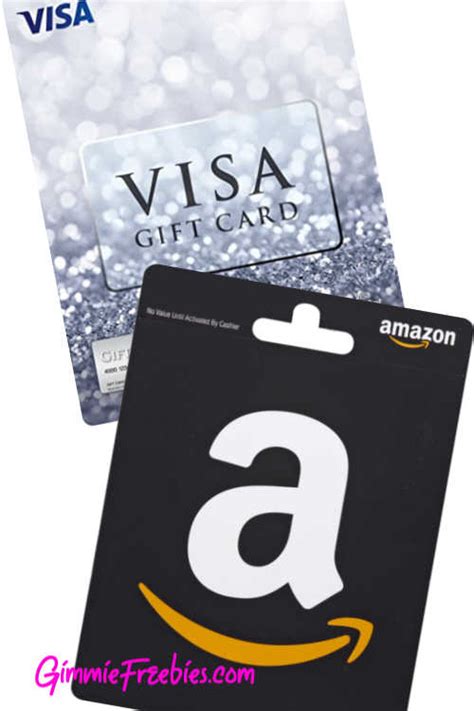 Amazon treats a visa gift card in much the same way as it treats a credit card. Free Amazon & Visa Gift Cards from Up Rewards
