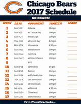 Pictures of Packers Com Schedule 2017
