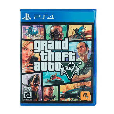 En esta página encontrarás recopilados todos los juegos de playstation 4 que han salido al mercado o que van a salir en un futuro. Videojuego PS4 Grand Theft Auto V Ktronix.com
