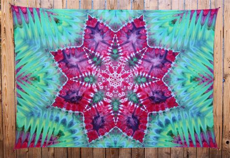 Large Tie Dye Tapestry Wall Tapestry