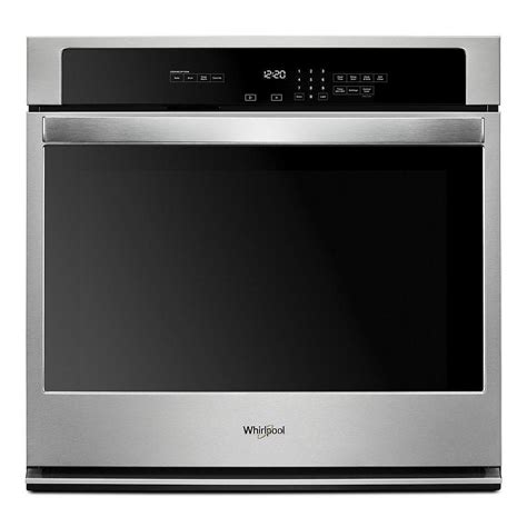 Whirlpool 30 Inch W 5 Cu Ft Single Electric Thermal Wall Oven With