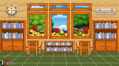 Background Animasi Bergerak Perpustakaan Video Pembelajaran No