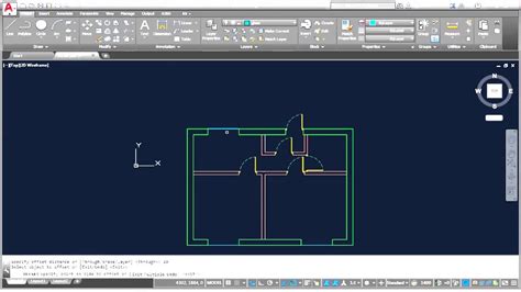 How To Draw A Door In Autocad Floor Plan Perry Sevier
