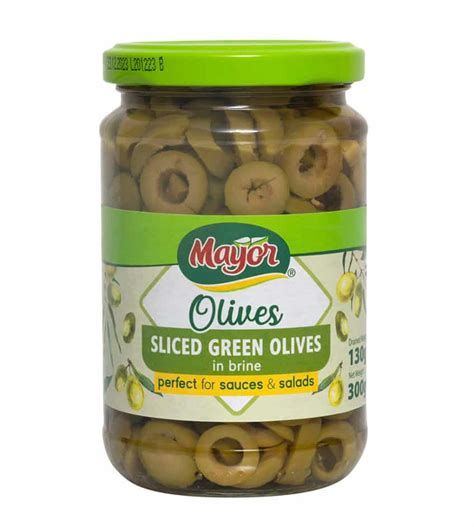 Canned Mayor Sliced Olives 300gr Mgarr Farms