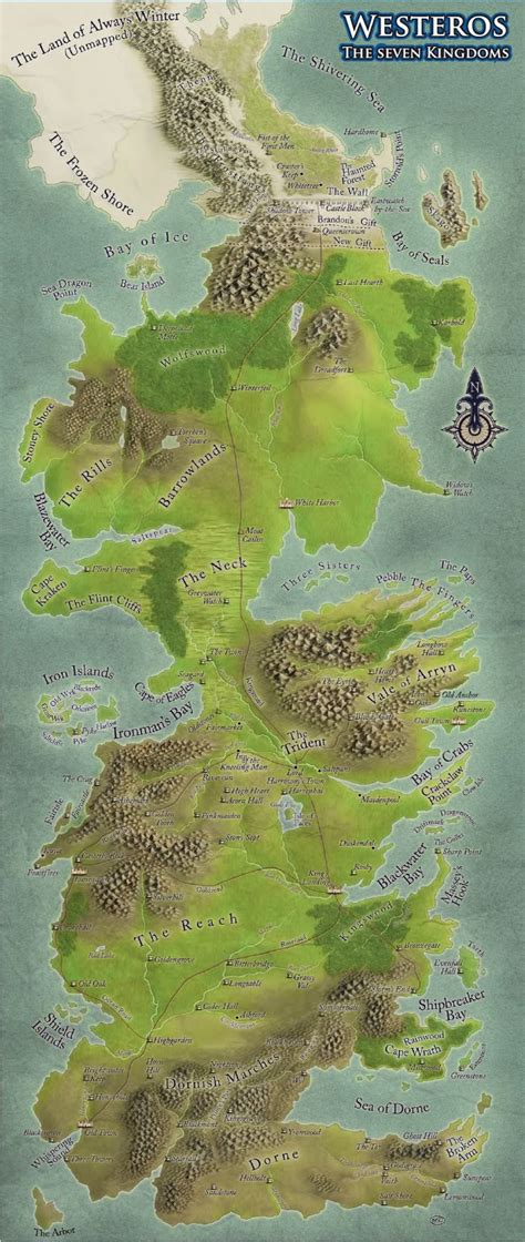 Nerdovore More Maps Of Westeros