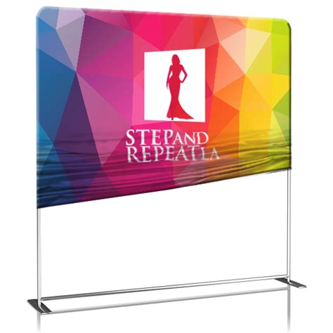 Fabric Stretch Display 8′ Essential Step And Repeat La