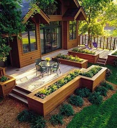 Pin By Deck Building 101 On Decks In Every Style Backyard Layout