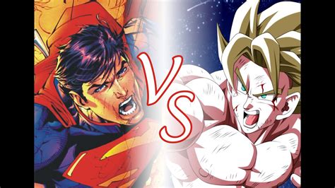Goku Vs Superman Death Battle Legendado Hd Youtube