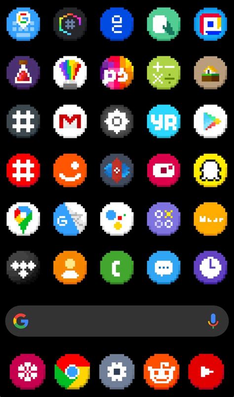 Pixel Art App Icons Rnovalauncher