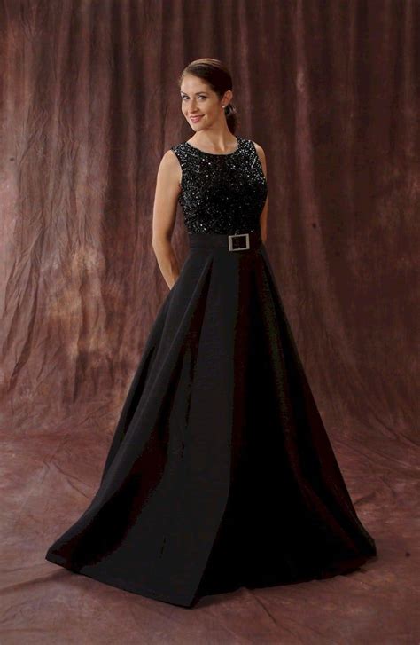 Long Black Ball Gowns For Mother Of Bride From Darius Couture
