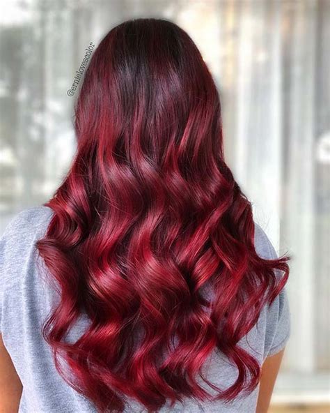 23 Red And Black Hair Color Ideas For Bold Women Page 2 Of 2