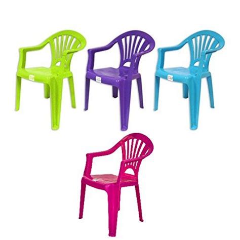 Stackable Kids Children Plastic Chair Home Picnic Party Up To 225kg