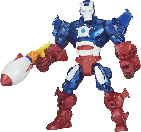 Marvel Super Hero Mashers Iron Patriot Figure Figures Amazon Canada