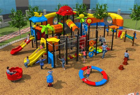 European Standard Children Outdoor Plastic Playground Park Phisical