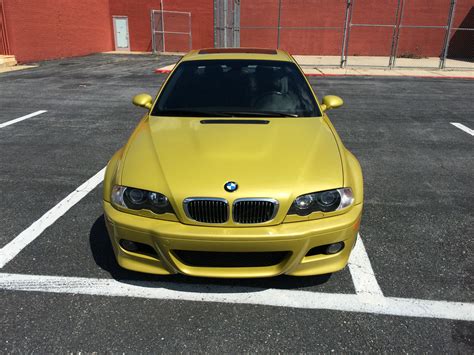 The oem bmw m3 floor mats are available all 2006+ e90 (sedan), e92 (coupe), and e93 (convertible) models including m3 and 3 series. Sub 40k miles Phoenix Yellow E46 BMW M3 - Rare Cars for ...