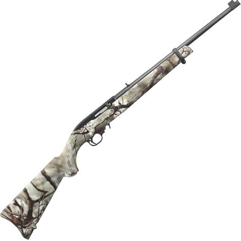 Ruger 1022 Carbine Gowild Camo Black Semi Automatic Rifle 22 Long