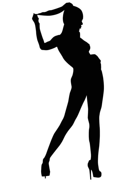 Sexy Woman Silhouette Stock Vector Image By ©snesivan888 37963269