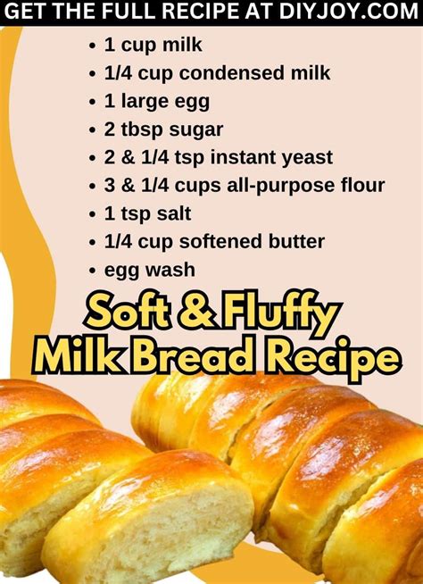 Soft And Fluffy Milk Bread Recipe
