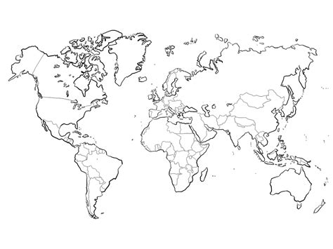 Mapa Mundi Continentes Para Colorear Google Search Mapamundi Para Images