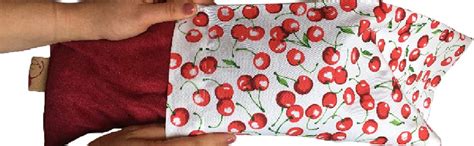 Hot Cherry Cervicalrectangular Cherry Print Pillow Case