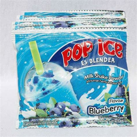 Jual Pop Ice Blueberry 25 G X 10 Pcs Di Seller Pt Sasana Megah Agung
