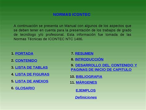 Normas Icontec Para Presentación De Trabajos Escritos By Alvaro Castro