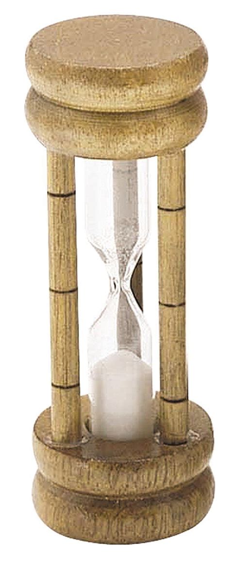 Wooden Hourglass Sand Timer Sandglass 3 Minutes Traditional Kitchen