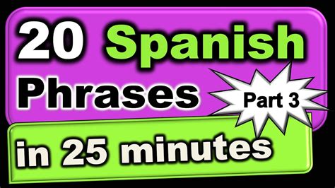 Learn Spanish Useful Spanish Phrases For Daily Conversations