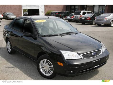 2006 Pitch Black Ford Focus Zx4 Se Sedan 7475370 Photo 3 Gtcarlot