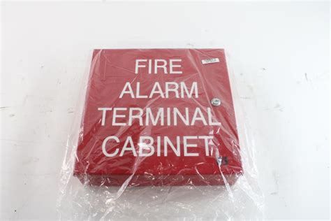 Fire Alarm Terminal Cabinet Property Room