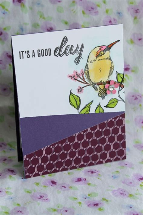 Its A Good Day A Happy Thing Stamp Set From Stampin Up Card