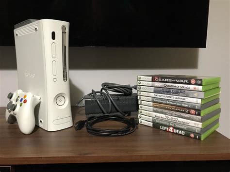 Xbox 360 60gb Console 10 Games And 1 Controller In Ilkeston