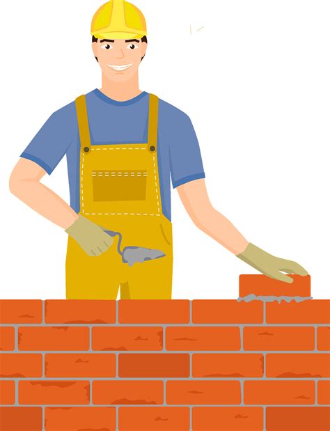 Building Construction Workers Clipart