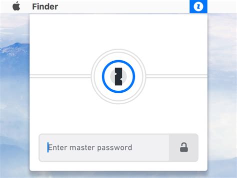 1password Mini Macos By Christoph Fahlbusch On Dribbble