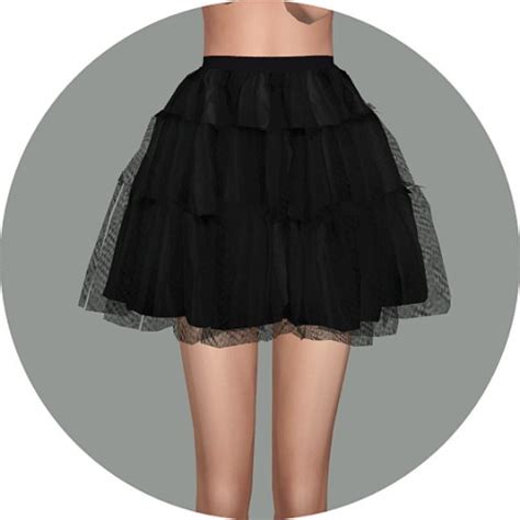 Ballet Tier Mini Skirt At Marigold Sims 4 Updates