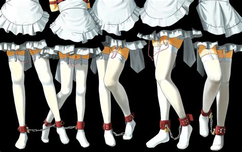 Itou Tatsuya Original White Legwear Girls Bdsm Bondage Bound