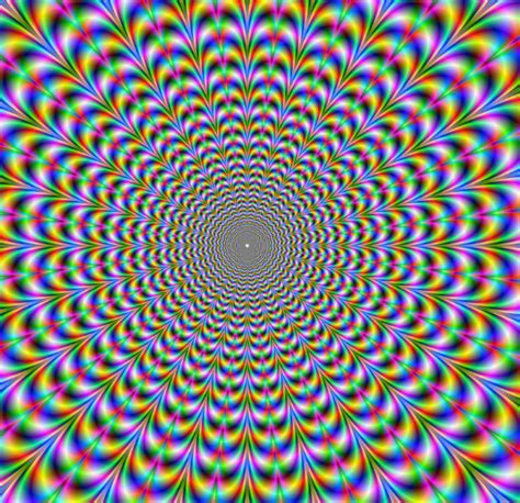 Vidéo Une Illusion Doptique Hallucinante Illusions Art De L