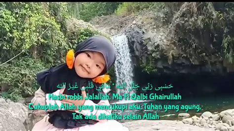 Hasbi Robbi Jalallah Sholawat Anak Kecil Lagu Anak Islami Youtube