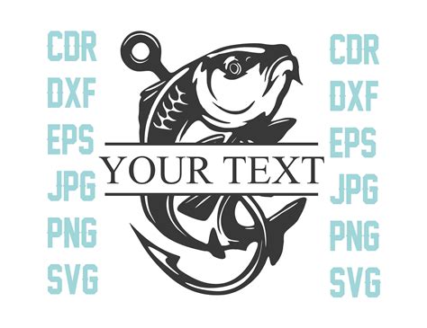 Fishing Svg Bass Fish Svg Sea Bass Svg Bass Fish Cut File For Cricut